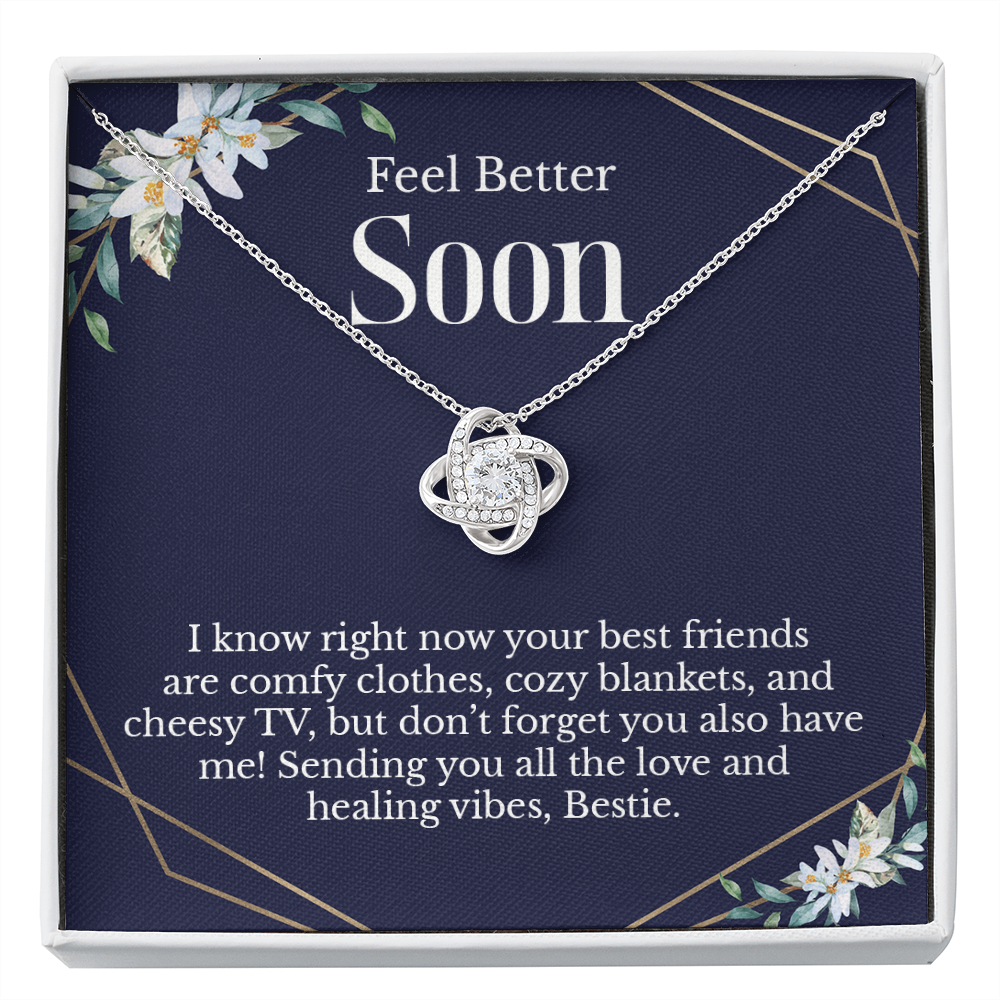 Get Well Gifts For Women After Surgery, Get Well Necklace Gift